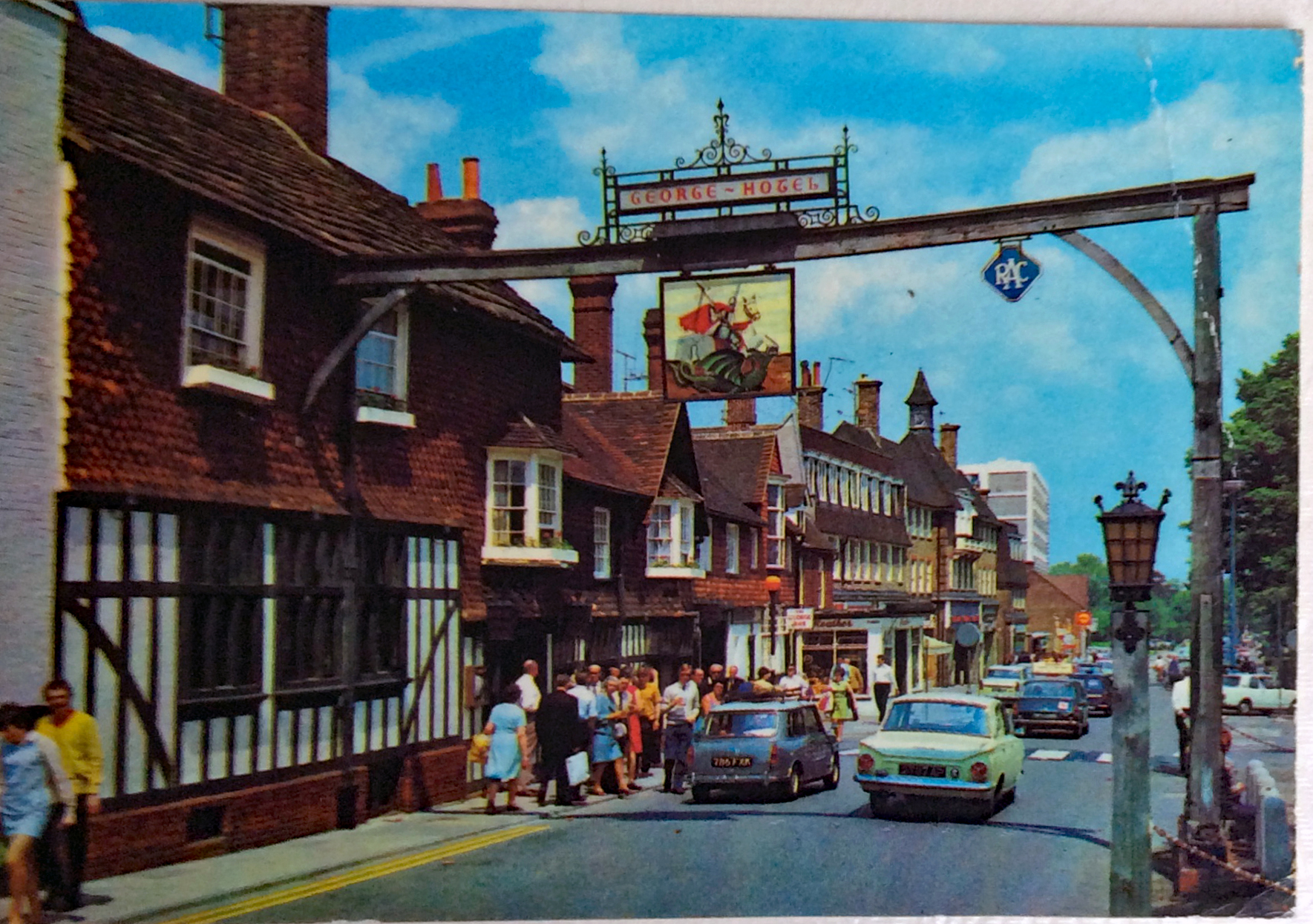 Klassenfahrt der 10a 1974 nach England